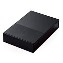 【中古】エレコム 外付けハードディスク 1TB USB3.2(Gen1) 4K テレビ録画/パソコン対応 静音ファンレス設計 ELD-GTV010UBK