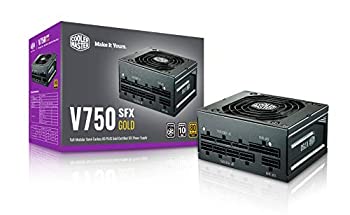 【中古】Cooler Master フルモジュラー式 750W SFX PC電源ユニット V750 SFX GOLD 日本製コンデンサ100%使用 MPY-7