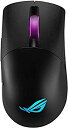 【中古】(非常に良い)ASUS ゲーミングマウス 無線 P513 ROG KERIS WIRELESS 超軽量 79g ワイヤレス充電 最大78時間 ROG マ...