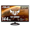 yÁz(gpi)ASUSTek TUF Gaming Q[~Oj^[ VG279Q1R 27C` tHD IPS 144Hz 1ms HDMI~2