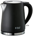 【中古】ラッセルホブス 電気ケトル ベーシックケトル 1.0L ブラック 7013JP-BK
