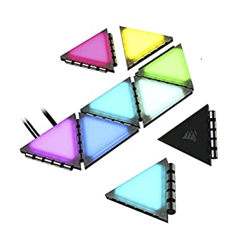 【中古】CORSAIR iCUE LC100 ケース RGB ライティングパネル - ミニトライアングル mini triangle 【拡張用キット】 Expa 【中古】CORSAIR iCUE LC100 ケース RGB ライティングパネル - ミニトライアングル mini triangle 【拡張用キット】 Expa