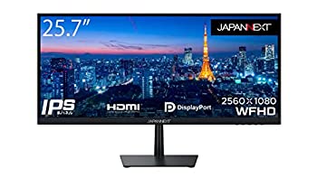 【中古】JAPANNEXT 25.7インチ ワイドFHD(2560 x 1080) 液晶モニター JN-IPS257WFHD HDMI DP 【中古】JAPANNEXT 25.7インチ ワイドFHD(2560 x 1080) 液晶モニター JN-IPS257WFHD HDMI DP