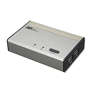 【中古】(未使用品)ラトックシステム パソコン自動切替器 USB接続DVI/Audio対応(2台用) REX-230UDA