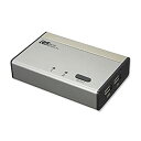 【中古】ラトックシステム パソコン自動切替器 USB接続DVI／Audio対応(2台用) REX-230UDA