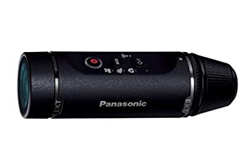   非常に良い パナソニック ウェアラブルカメラ ブラック HX-A1H-K
