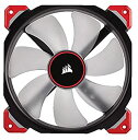 【中古】Corsair ML140 Pro(RedLed) PCケースファン FN1048 CO-9050047-WW(2)