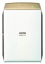 【中古】(未使用品)FUJIFILM スマートフォン用プリンター スマホdeチェキ%ダブルクォーテ% instax SHARE SP-2 ゴールド