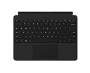 【中古】(非常に良い)Surface Go タイプ カバー ブラック(英字配列)KCM-00021
