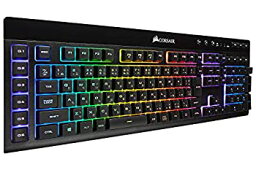 【中古】(未使用品)Corsair K57 RGB WIRELESS 日本語配列 ゲーミングキーボード Bluetooth 無線 有線 対応 KB481 CH-