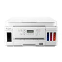 【中古】(非常に良い)Canon プリンター A4インクジェット複合機 特大容量ギガタンク搭載 G6030 ホワイトモデル テレワーク向け