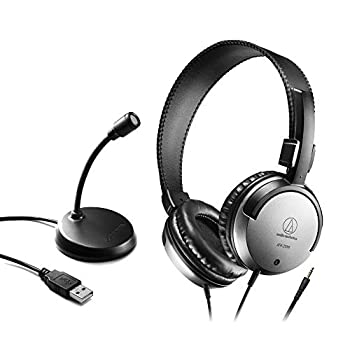 【中古】audio-technica USBマイクロホン ヘッドホン スターターパック テレワーク／在宅勤務 AT9933USB PACK