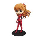 【中古】(未使用品)バンプレスト ヱヴァンゲリヲン新劇場版 Q posket 式波・アスカ・ラングレー Plugsuit Style 特別カラーver.