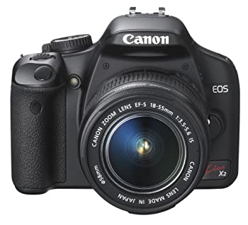 【中古】(非常に良い)Canon デジタル一眼レフカメラ EOS Kiss X2 レンズキット KISSX2-LKIT