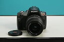 【中古】(非常に良い)ソニー SONY デジタル一眼レフカメラ α330 ズームレンズキット ブラック DSLRA330L/B