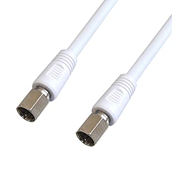 【中古】(非常に良い)4K8K放送対応 同軸ケーブル S5CFB アンテナケーブル 3m ホワイト 【中古】(非常に良い)4K8K放送対応 同軸ケーブル S5CFB アンテナケーブル 3m ホワイト