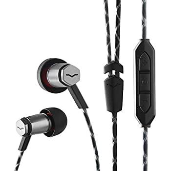 【中古】(未使用品)V - MODA Forza Metalloインイヤーヘッドホンwith 3ボタンリモート&マイク???SamsungとAndroidデバイ