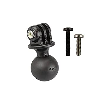 【中古】(非常に良い)RAM MOUNTS(ラムマウント) マウント部 GoPro用マウントアダプタ ブラック RAP-B-202U-GOP1