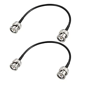 【中古】(未使用品)uxcell BNC オス ー オス コアキシャル ジャンパーケーブル 50 ohm RG174 CCTV DVRに対応 2個入 【中古】(未使用品)uxcell BNC オス ー オス コアキシャル ジャンパーケーブル 50 ohm RG174 CCTV DVRに対応 2個入