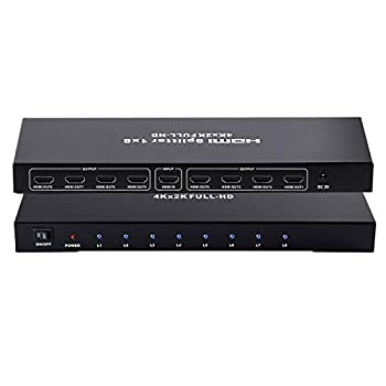 【中古】(非常に良い)HDMI 分配器 4Kx2