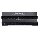 【中古】(未使用品)HDMI 分配器 4Kx2K 1入力 8出力 3D 2160P HDMI1.4b HDCP 1.4 hdmi スプリッター マトリックス セレクター HDTV/ Blu-Ray DVD/ PS2/ PS3/ PS4(2)