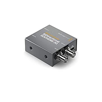 【中古】(非常に良い)【国内正規品】Blackmagic Design コンバーター Micro Converter BiDirect SDI／HDMI 3G【メーカー名】Blackmagic Design【メーカー型番】CONVBDC/SDI/HDMI03G【ブランド名】Blackmagic Design【商品説明】【国内正規品】Blackmagic Design コンバーター Micro Converter BiDirect SDI／HDMI 3Gイメージと違う、必要でなくなった等、お客様都合のキャンセル・返品は一切お受けしておりません。 商品名に「限定」「保証」等の記載がある場合でも特典や保証・ダウンロードコードは付いておりません。 写真は代表画像であり実際にお届けする商品の状態とは異なる場合があります。 中古品の場合、基本的に説明書・外箱・ドライバーインストール用のCD-ROMはついておりません。 中古の特性上、細かなキズ・汚れがある場合があります。 他モール併売のため、万が一お品切れの場合はご連絡致します。 当店では商品不具合、商品誤り等、初期不良に限り、商品到着から7日間は返品をお受けいたします。 ご注文からお届けまで 1．ご注文　 　ご注文は24時間受け付けております 2．注文確認 　ご注文後、注文確認メールを送信します 3．在庫確認　　　 　多モールでも併売の為、在庫切れの場合はご連絡させて頂きます。 　 ※中古品は受注後に、再メンテナンス、梱包しますのでお届けまで4〜10営業日程度とお考え下さい。 4．入金確認 　 前払い決済をご選択の場合、ご入金確認後に商品確保・配送手配を致します。 5．出荷 　配送準備が整い次第、出荷致します。配送業者、追跡番号等の詳細をメール送信致します。 6．到着　 　出荷後、1〜3日後に商品が到着します。 　※離島、北海道、九州、沖縄は遅れる場合がございます。予めご了承下さい。