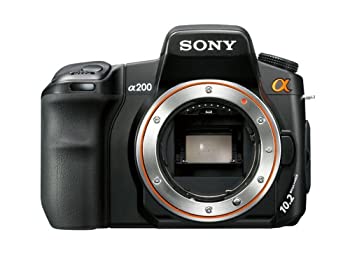 【中古】ソニー SONY デジタル一眼レフカメラ α200 ボディ DSLR-A200