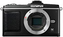 【中古】OLYMPUS ミラーレス一眼 PEN E-P2 ボディ ブラック E-P2BODY-BLK