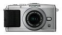 【中古】OLYMPUS ミラーレス一眼 PEN E-P3 レンズキット シルバー E-P3 LKIT SLV