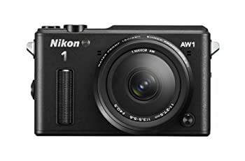 【中古】Nikon ミラーレス一眼カメラ Nikon1 AW1 防水ズームレンズキット ブラック N1AW1LKBK