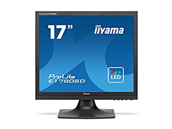 【中古】iiyama モニター ディスプレイ E1780SD-B1 (17インチ/スクエア(SXGA)/TN/D-sub,DVI-D/)