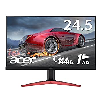 【中古】Acer ゲーミングモニター KG251QFbmidpx 24.5インチ/TN/フルHD/1ms/144Hz/DisplayPort搭載/スピーカー付 【中古】Acer ゲーミングモニター KG251QFbmidpx 24.5インチ/TN/フルHD/1ms/144Hz/DisplayPort搭載/スピーカー付