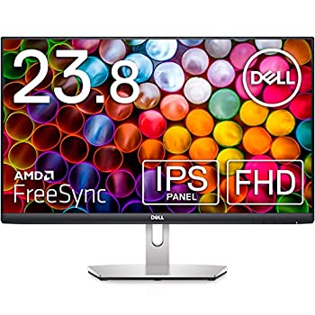 【中古】Dell S2421H 23.8インチ モニター (/フルHD/IPS非光沢/HDMIx2/傾き調節/AMD FreeSync/スピーカー付)