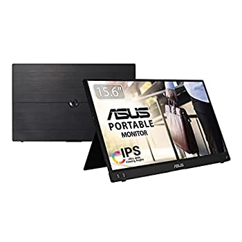 【中古】(非常に良い)ASUS MB16ACV モバイルモニター モバイルディスプレイ 15.6インチ/IPS/フルHD/USB-C/抗菌加工/薄さ10.5mm・軽量830g/ブルーライト軽減/フリッカ