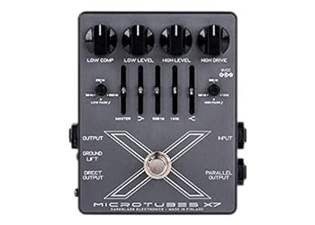 【中古】Darkglass Electronics ダークグラスエレクトロニクス エフェクター ベース用プリアンプ/ディストーション Microtubes X7 【国内正規品】【メーカー名】【メーカー型番】【ブランド名】Darkglass Electronics ディストーション・オーバードライブ 【商品説明】Darkglass Electronics ダークグラスエレクトロニクス エフェクター ベース用プリアンプ/ディストーション Microtubes X7 【国内正規品】・イメージと違う、必要でなくなった等、ご注文後のお客様都合のキャンセル・返品は一切お受けしておりません。 ・写真は代表画像であり実際の商品の状態とは異なる場合がありますのでご了承ください。 ・中古品は中古の特性上、使用に影響のない程度のキズ・汚れがある場合があります。 ・他モール併売品の為、在庫反映が遅れてしまう場合があります。完売の際はキャンセルのご連絡をさせて頂きますのでご了承ください。 ・商品名に「限定」「保証」等の記載がある場合でも特典や保証・ダウンロードコードは付いておりません。 【ご注文からお届けまで】 ・ご注文　: ご注文は24時間受け付けております ・注文確認：店舗より注文確認メールを送信します 　多モール併売の為、完売の場合はキャンセルのご連絡させて頂きます。 ・入金確認：決済の承認が完了した翌日よりお届けまで3〜7営業日程前後となります。納期に変更が生じた際はメールにてご確認メールをお送りいたします。 ・商品発送：出荷後に配送業者・追跡番号等をメールてにご連絡致します。離島、北海道、九州、沖縄は遅れる場合がございます。予めご了承下さい。 ※ご注文後、当店よりご注文内容についてご確認のメールをする場合がございます。期日までにご返信が無い場合キャンセルとさせて頂く場合がございますので予めご了承下さい。 【初期不良のご対応について 】 ・商品が到着致しましたらなるべくお早めに商品のご確認をお願いいたします。 ・中古品のため、輸送途中の衝撃等により予期せぬ不具合が出る場合があります。初期不良があった場合に限り、商品到着から7日間は返品及び交換を承ります。初期不良の場合はご購入履歴の「ショップへ問い合わせ」より不具合の内容をご連絡ください。 ご連絡をいただきましたら、交換もしくは返品方法についてご案内を差し上げます。ご連絡頂く前に商品をご返送いただきましてもお受け取りができずお客様の元へ返送されてしまう場合がありますので、ご了承くださいませ。 ご返送いただきました商品を確認致しましたら、ご注文キャンセル（ご返金）をさせて頂きます。0