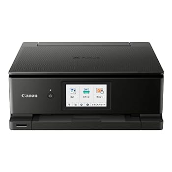 【中古】(非常に良い)Canon プリンター A4インクジェット複合機キヤノン インクジェット複合機 TS8630 BLACK 2022年モデル+インク標準容量 セット
