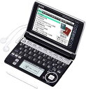 【中古】(非常に良い)CASIO Ex-word 電子辞書 XD-A6500BK ブラック 多辞書総合モデル ツインタッチパネル 音声対応 100コンテンツ 日...