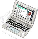 【中古】(非常に良い)CASIO Ex-word 電子辞書 XD-A6500GD シャンパンゴールド 多辞書総合モデル ツインタッチパネル 音声対応 100コン...