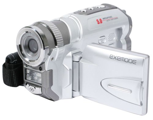 【中古】EXEMODE 509万画素 CMOSイメージセンサー搭載 SDカード対応 デジタルムービーカメラ DV570