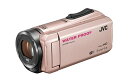 【中古】JVC KENWOOD JVC ビデオカメラ EVERIO 防水 防塵 内蔵メモリー64GB ピンクゴールド GZ-RX500-N(2)