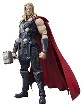 【中古】(非常に良い)S.H.フィギュアーツ アベンジャーズ ソー 約155mm ABS&PVC&ダイキャスト製 塗装済み可動フィギュア