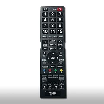 【中古】(非常に良い)ユニテク　UNITECH　液晶テレビ用　リモコン　RC-004