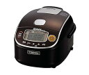 【中古】(非常に良い)象印 炊飯器 3合 圧力IH式 極め炊き プラチナ厚釜 ダークブラウン NP-RY05-TD