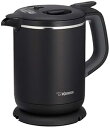 【中古】(非常に良い)象印 電気ケトル 0.8L 沸騰後1時間90℃保温 コーヒードリップ用機能付き ブラック CK-AX08-BA