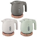 【中古】(未使用品)象印 電気ケトル 0.8L コンパクト カップ1杯約60秒 安全設計 清潔 ほこりブロック ナチュラル 雑貨テイスト ダスティグリーン CK...