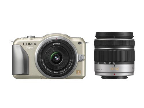 【中古】パナソニック ルミックス ミラーレス一眼カメラ/ダブルズームレンズキット(14mm/F2.5パンケー..