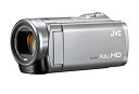 【中古】(非常に良い)JVCKENWOOD JVC ビデオカメラ Everio 60倍ダイナミックズーム シルバー GZ-E109-S(2)