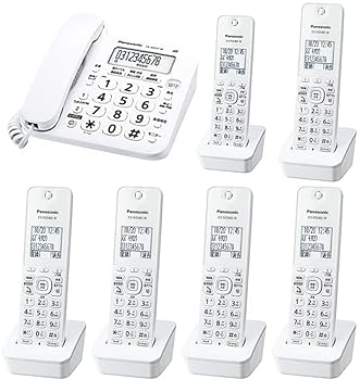 【中古】パナソニック 電話機 VE-GD27DL 子機6台セット デジタルコードレス 迷惑電話対策機能搭載 ホワイト 【中古】パナソニック 電話機 VE-GD27DL 子機6台セット デジタルコードレス 迷惑電話対策機能搭載 ホワイト