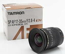 【中古】TAMRON SP AF17-35 F2.8-4 DI キヤノンAF用 A05E