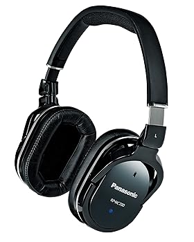 【中古】Panasonic ステレオヘッドホン アウトドアヘッドホン ブラック RP-HC700-K